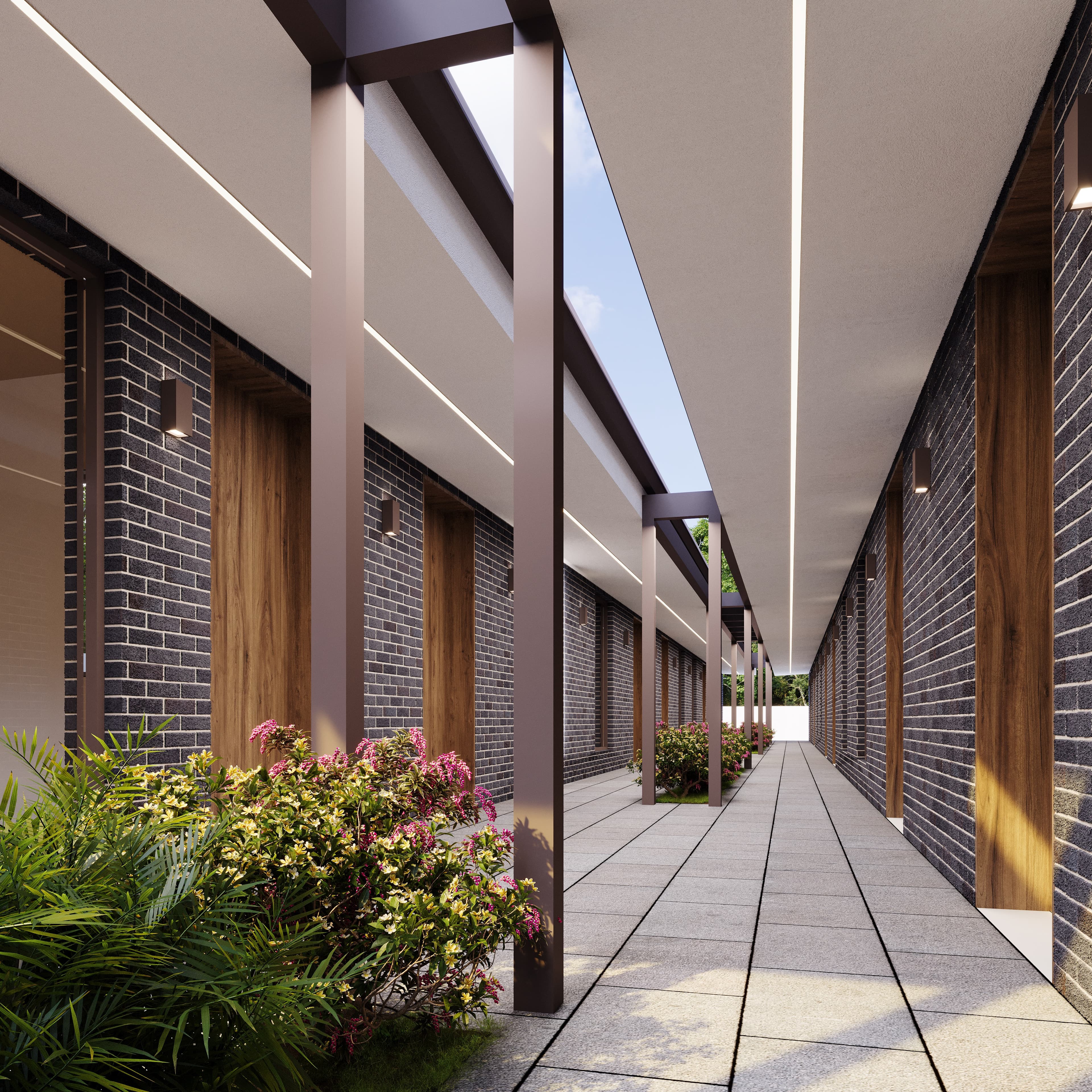 Turner Street corridor render